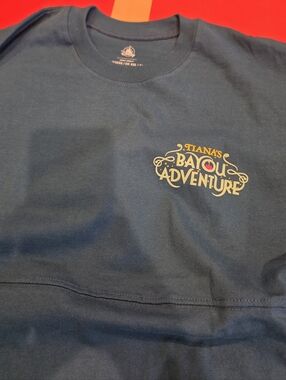 Disney Parks Tiana's Bayou Adventure Glow In The Dark Spirit Jersey Adult Xxl